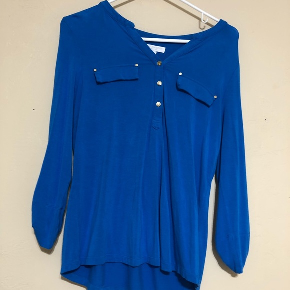 Charter Club Tops - Charter Club Long Sleeve Henley (PM) EUC